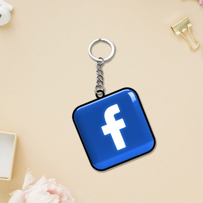 Connect in Style: Social Media Keychain Collection | Love Craft Gifts