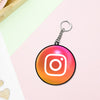 Connect in Style: Social Media Keychain Collection | Love Craft Gifts