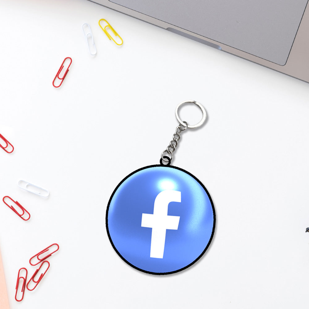 Connect in Style: Social Media Keychain Collection | Love Craft Gifts