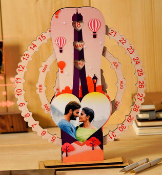 VALENTINE SPECIAL WOODEN CALENDER | love craft gift