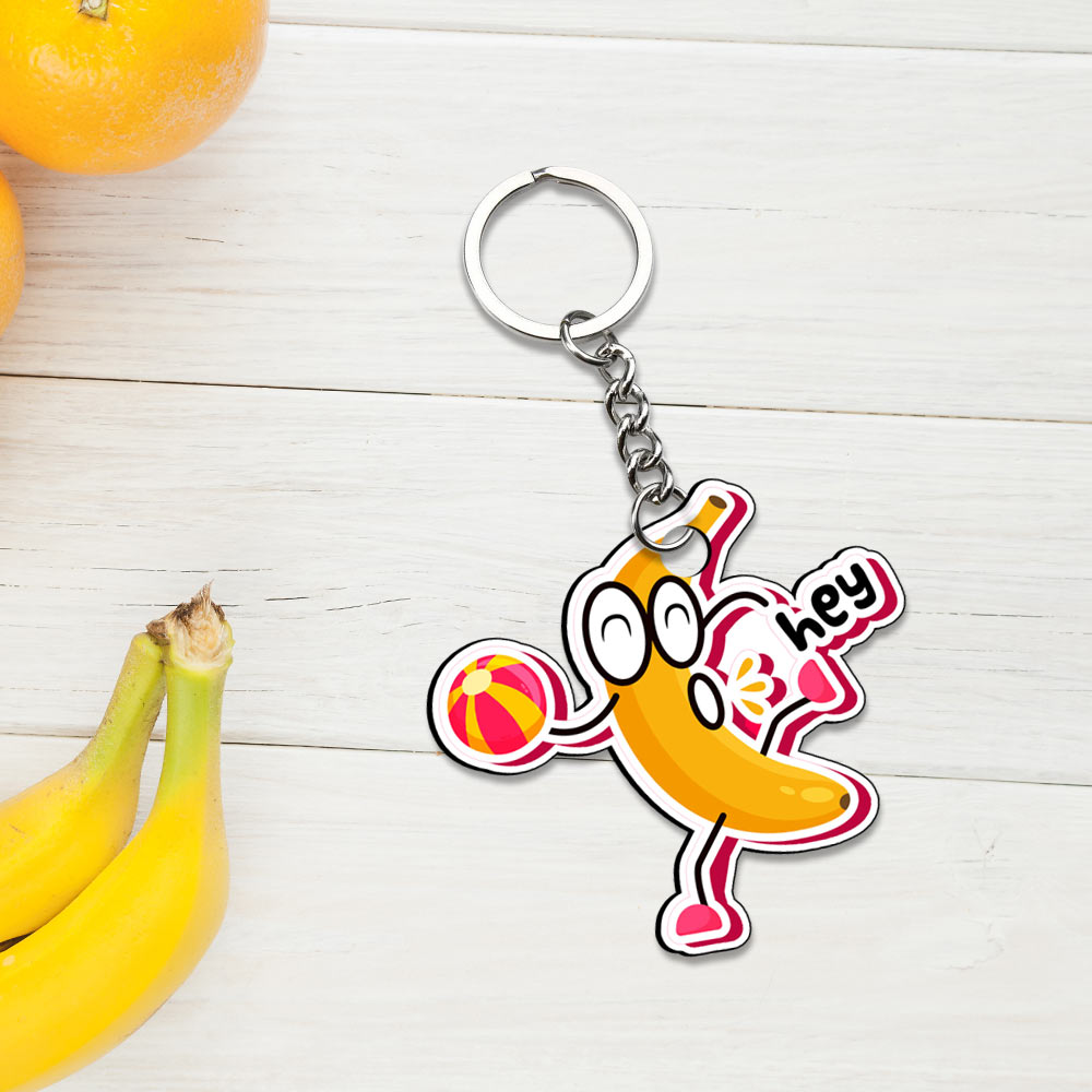 Fruity Delights: Fruit Keychain Collection | Love Craft Gifts