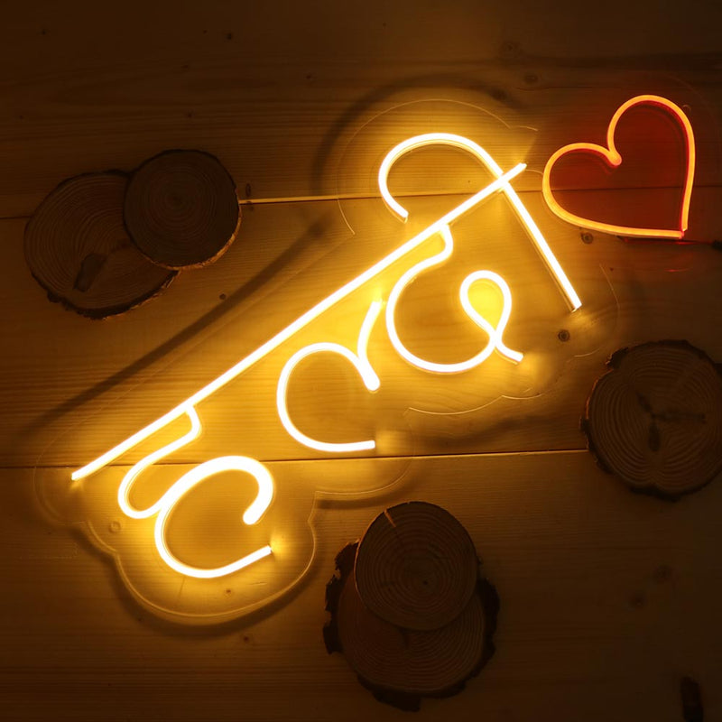 Customized Neon Light Frames For Haldi