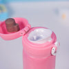 Personalized Pink Water Bottles for Kids -350 ML