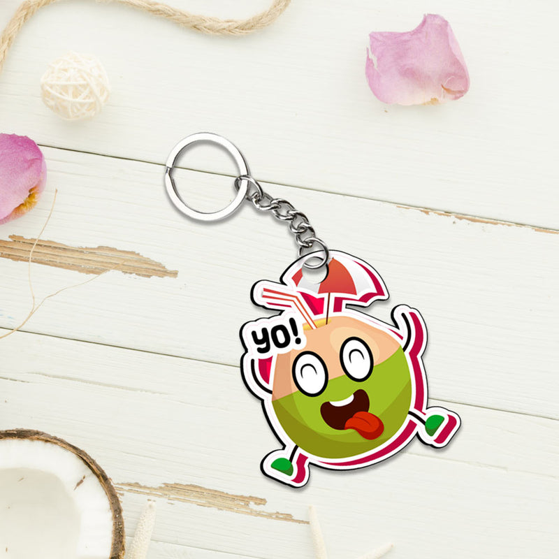 Fruity Delights: Fruit Keychain Collection | Love Craft Gifts