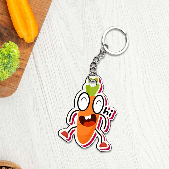 Greens on the Go: Vegetable Keychain Collection | Love Craft Gifts