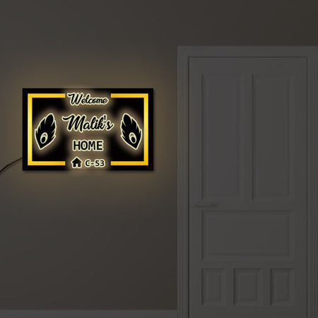 LED Name Plates For Home