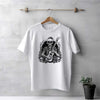 Men's White Rock & Roll Skeleton T-Shirt | Love Craft Gifts