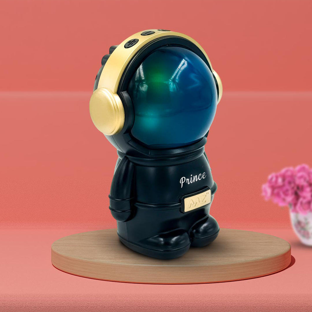 Personalized Name Astronaut Bluetooth Wireless Speaker|| MZ M6 Speaker