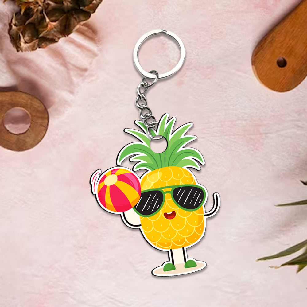 Fruity Delights: Fruit Keychain Collection | Love Craft Gifts