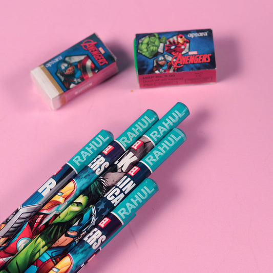 Personalized Marvel & Disney World Apsara Pencils for Kids