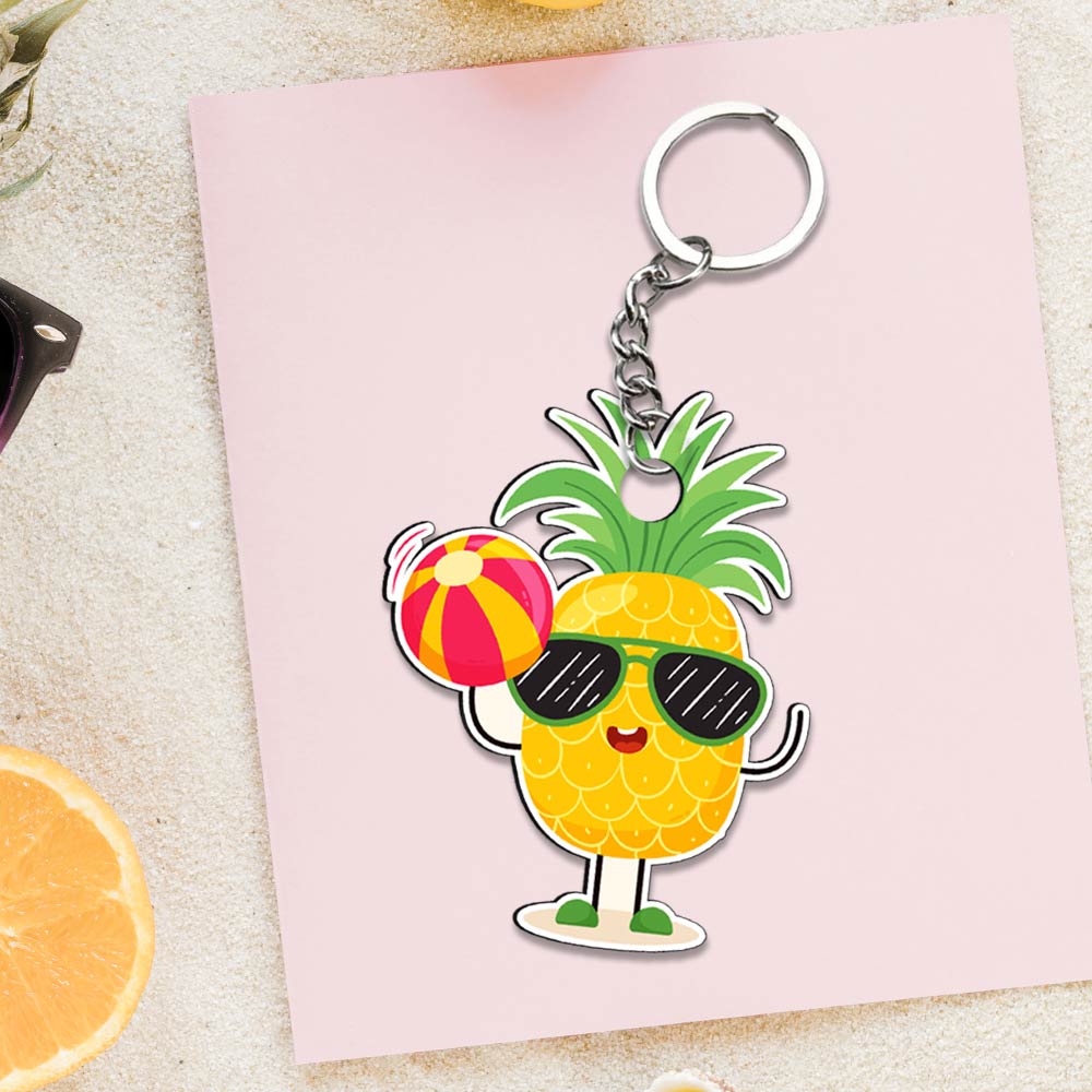 Fruity Delights: Fruit Keychain Collection | Love Craft Gifts