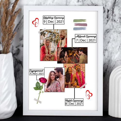Special Love Story Photo Frame