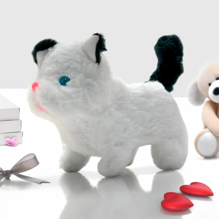 Talking & Walking Plush Cat – Fun and Engaging Toy for Kids