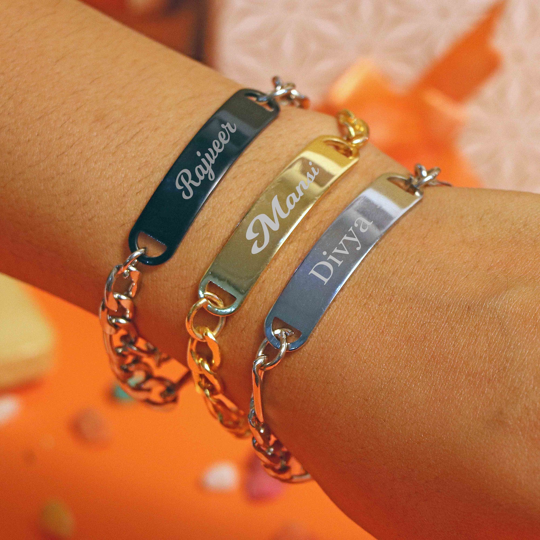 Personalized Jewelry Divya Name Bracelet Personalized Baby Boy