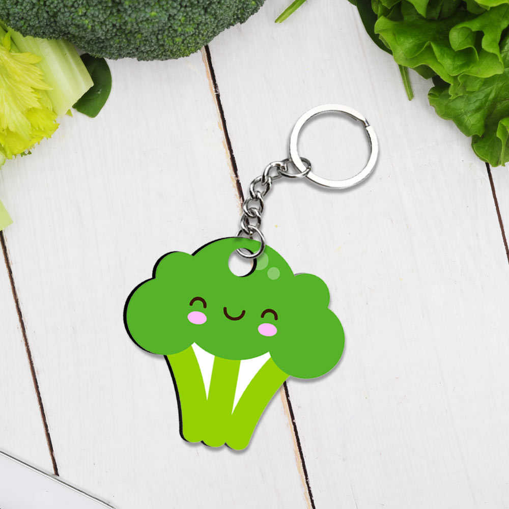 Greens on the Go: Vegetable Keychain Collection | Love Craft Gifts