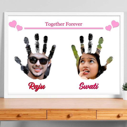 Couple Love Story Photo Frame