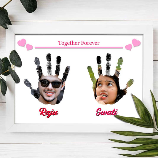 Couple Love Story Photo Frame