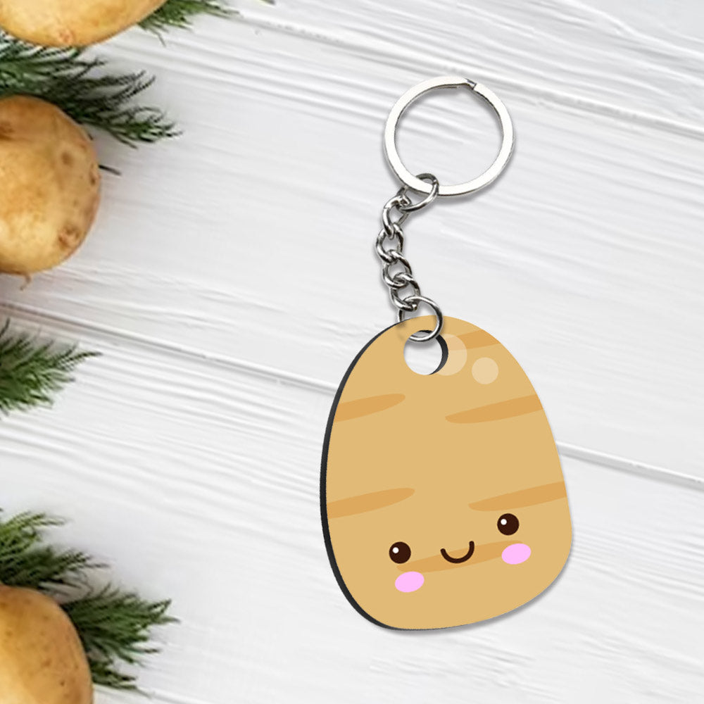 Greens on the Go: Vegetable Keychain Collection | Love Craft Gifts