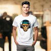 Men's White Monkey Smokes T-Shirt | Love Craft Gifts