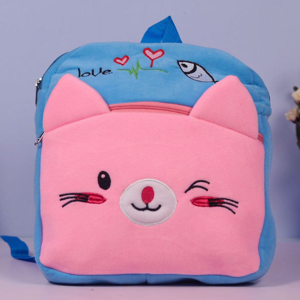 School Bag For Kids |  Pink Kitty