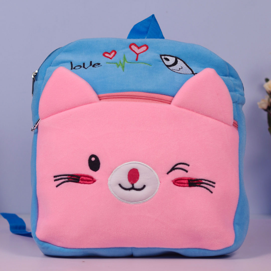 School Bag With Personalized Keychain For Kids | Cute Designs