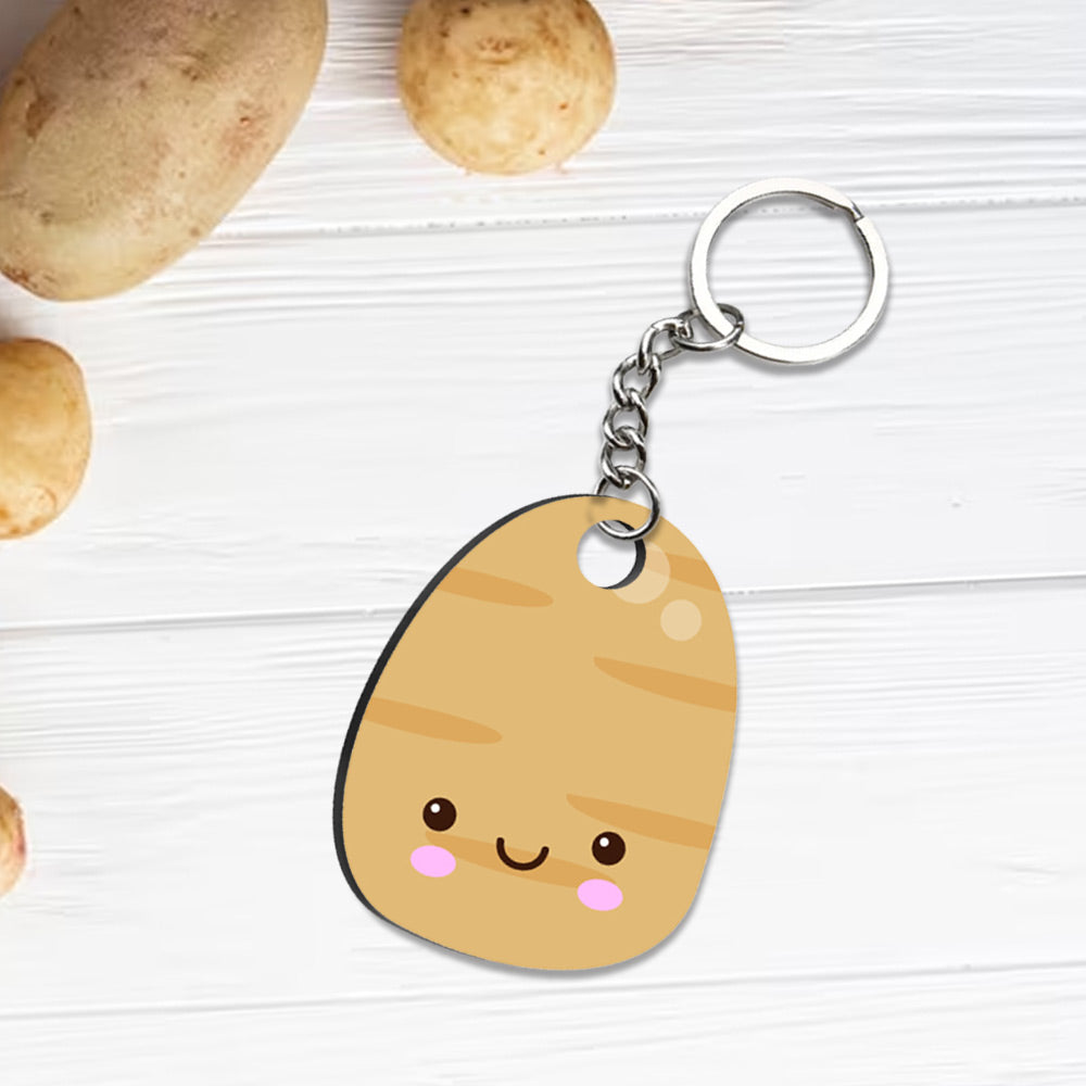 Greens on the Go: Vegetable Keychain Collection | Love Craft Gifts