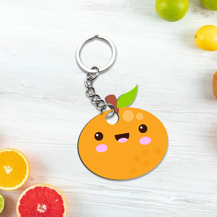 Fruity Delights: Fruit Keychain Collection | Love Craft Gifts