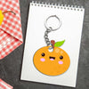 Fruity Delights: Fruit Keychain Collection | Love Craft Gifts