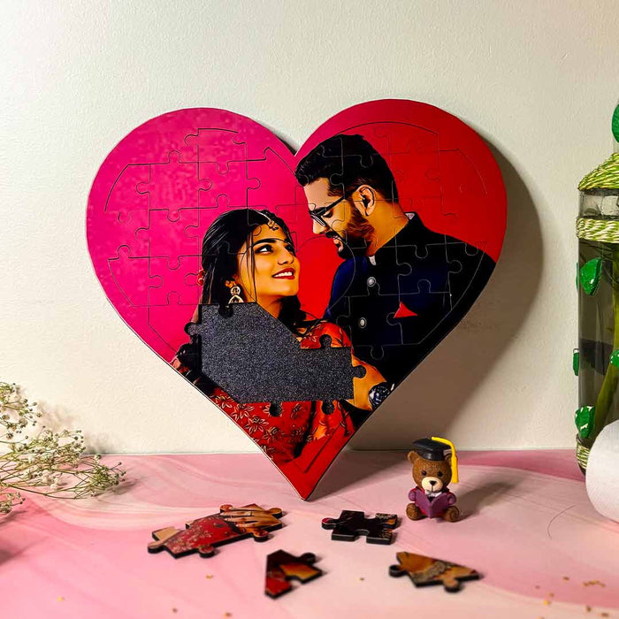 Customized Heart Shape Puzzle for Valentine