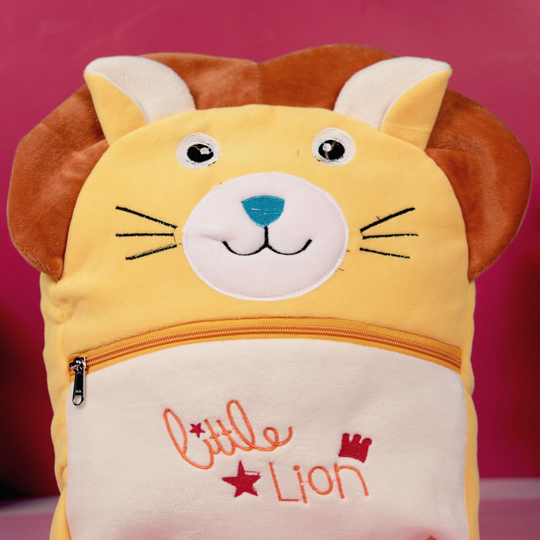 School Bag With Personalized Keychain For Kids | Cute Designs