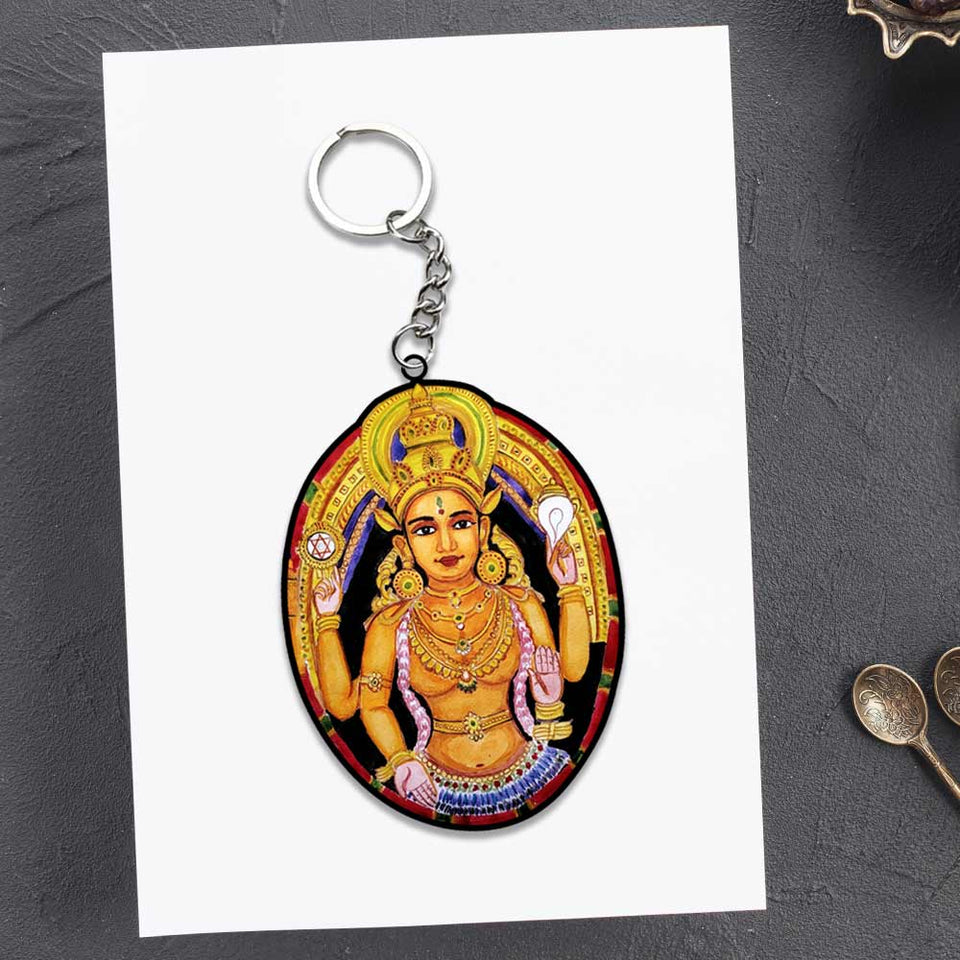 South Indian God Keychain