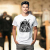 Men's White Rock & Roll Skeleton T-Shirt | Love Craft Gifts