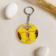Spiritual Keychain with Premanand Maharaj Ji Photo