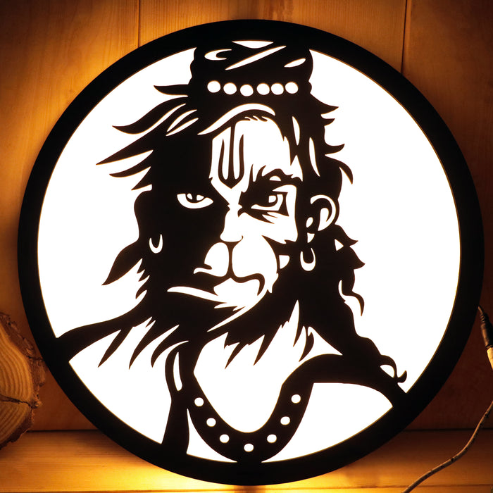 Hanuman Ji Light frame | Love Craft Gifts