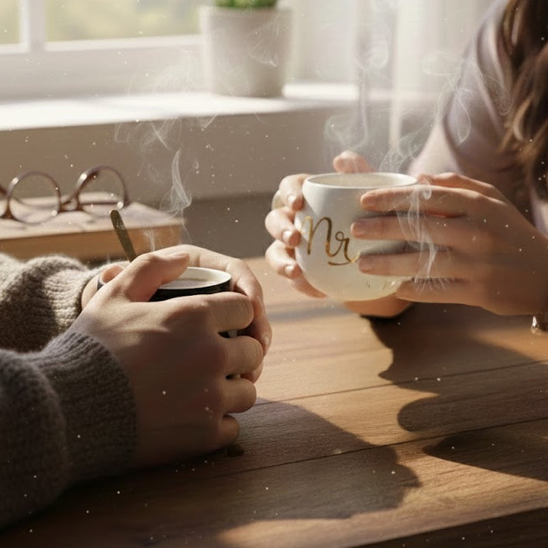 Forever Sips – Personalized Couple Mugs