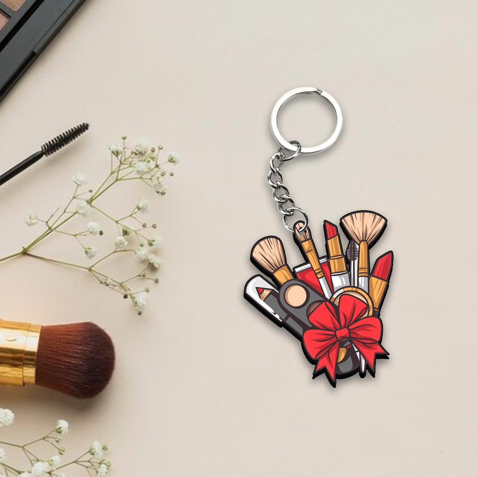 Makeup Keychains for Makeup Artist | Love Craft Gifts