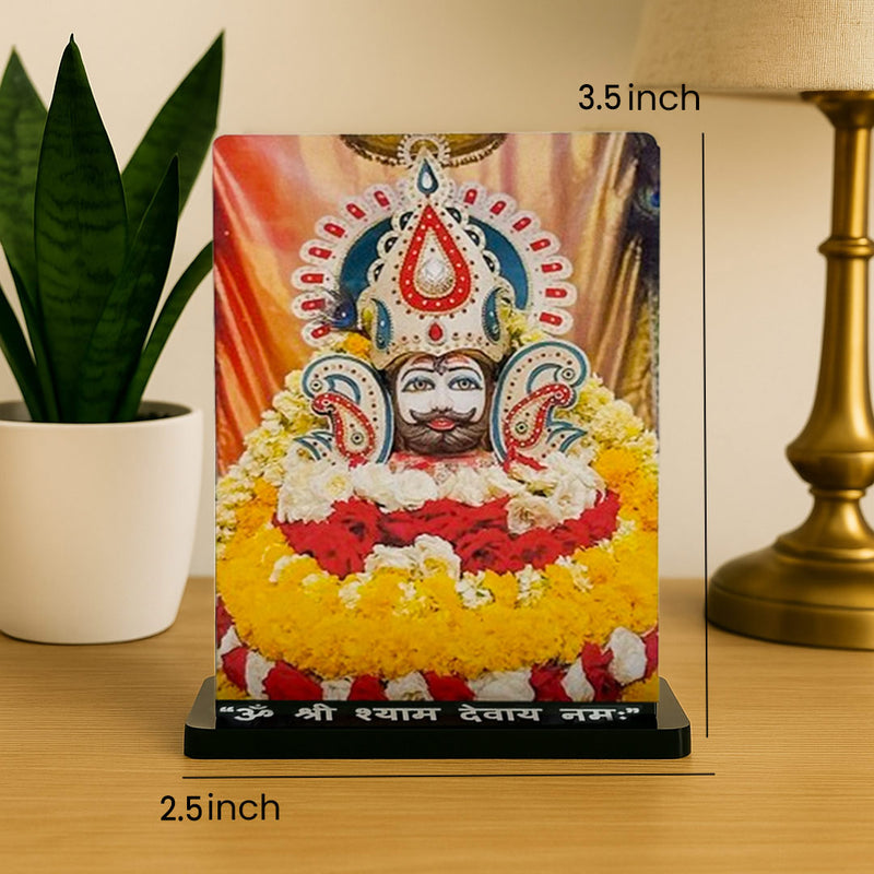 Shyam Baba Acrylic Car Dashboard- 2.5×3.5"