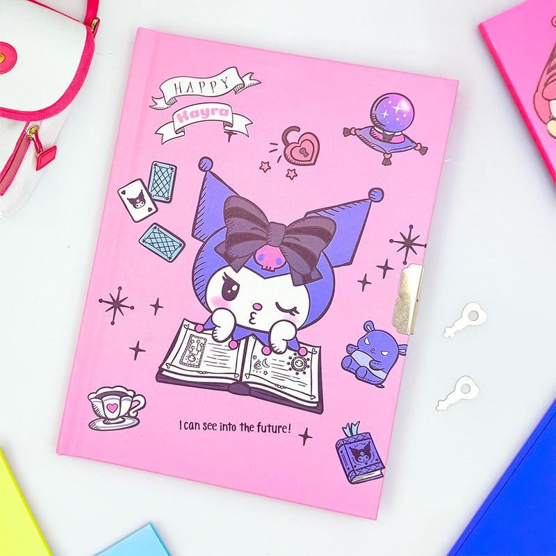 Personalized Kids Cute Lock Diary Combo - Lock Diary| Soft Fur Diary| Pen| Pencil|