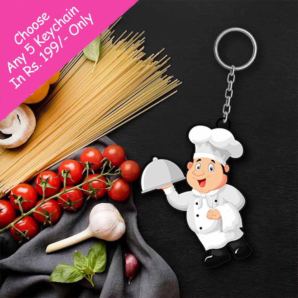 Chefs & Cooks Keychain | Love Craft Gifts - love craft gift