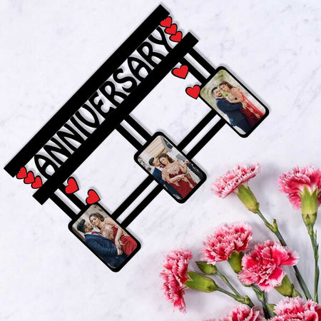 Happy Anniversary Frame, Pen & Keychain Gift Combo | Love Craft Gifts