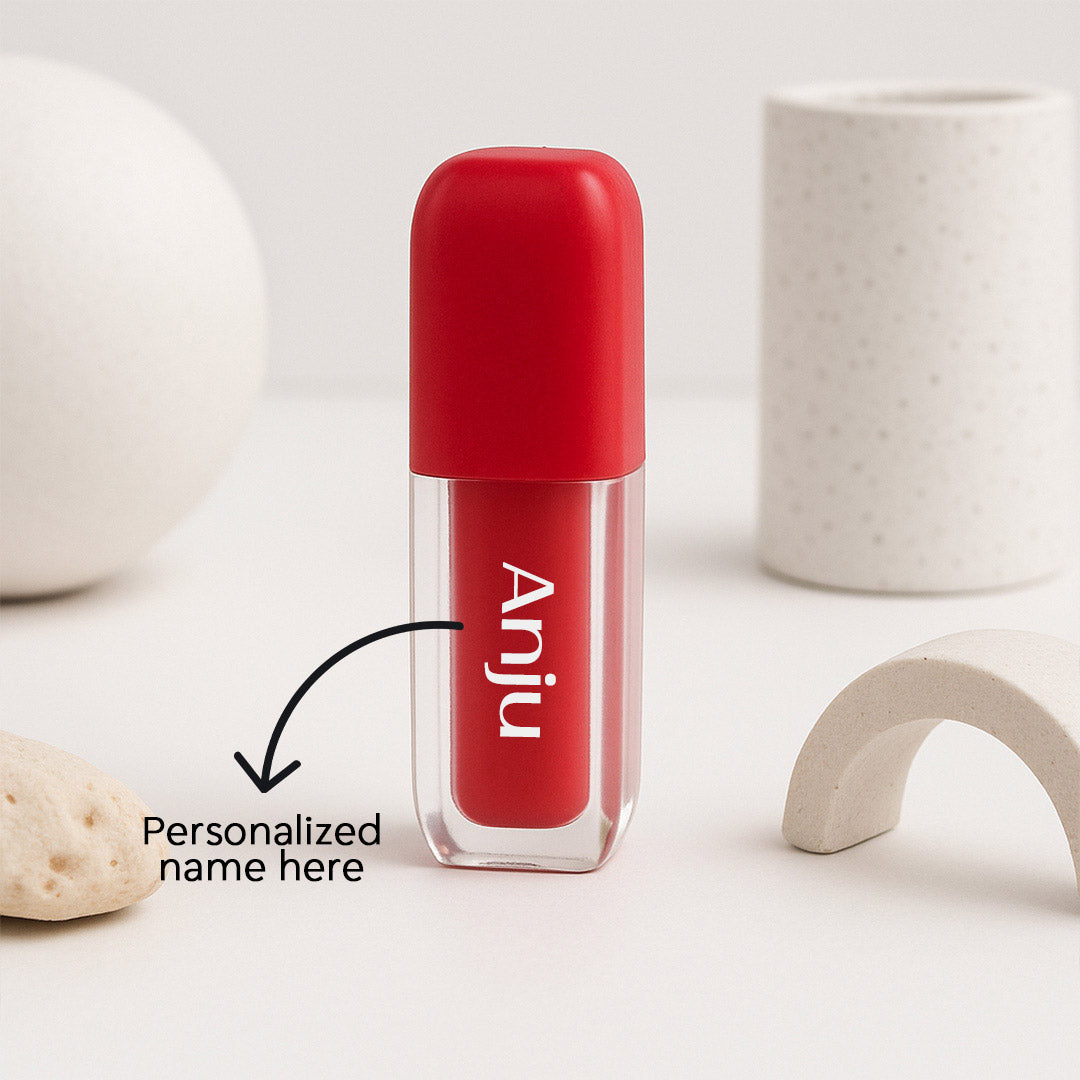 Personalized Red Liquid Lipstick – Custom Name Printed | Love Craft Gifts