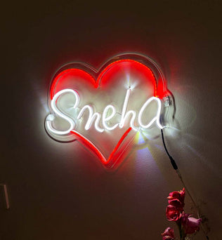 Personalized Neon Lights for a Magical Valentine’s Day