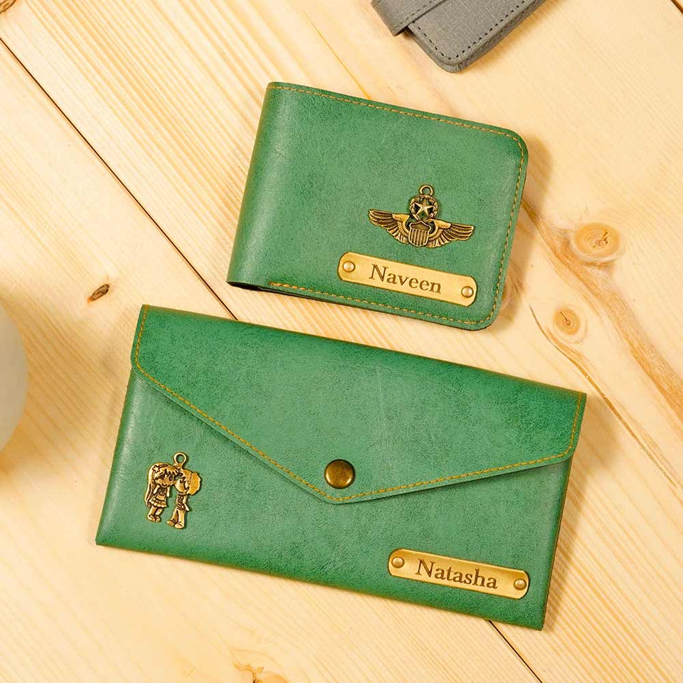 LADIES AND MENS WALLET | COMBO FOR COUPLES | Wallet men, Couple gifts, Man  purse