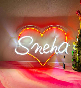 Personalized Neon Lights for a Magical Valentine’s Day