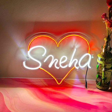 Personalized Neon Lights for a Magical Valentine’s Day