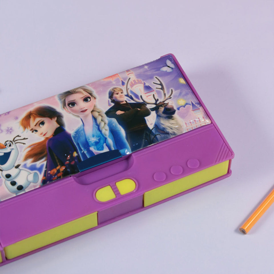 Personalized Elsa and Princess Anna Sisters Pencil Box