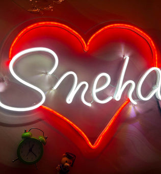 Personalized Neon Lights for a Magical Valentine’s Day