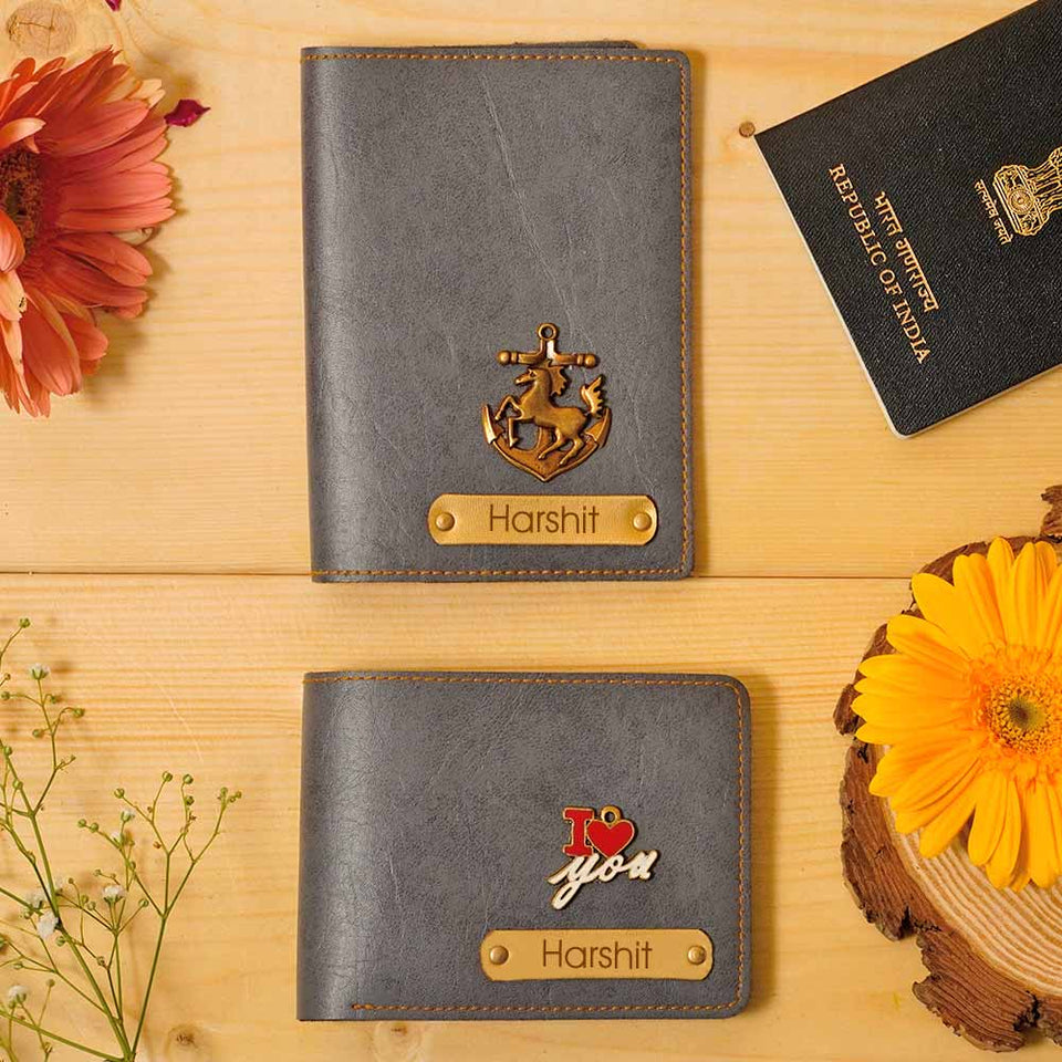 Customized Passport Cover & Men's Wallet