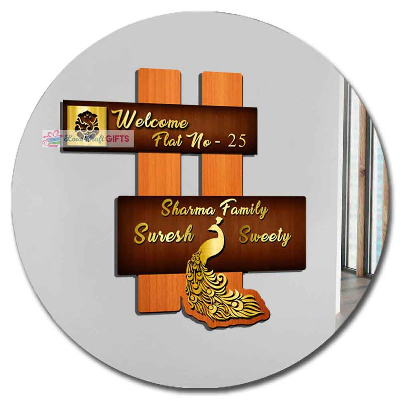 Best Name Plate for Home Online Buy House Name Plate Online love craft gift
