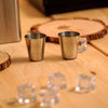 Customized Hip Flask And Shot Glasses Set